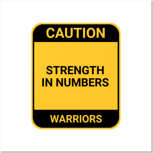 STRENGTH IN NUMBERS Posters and Art